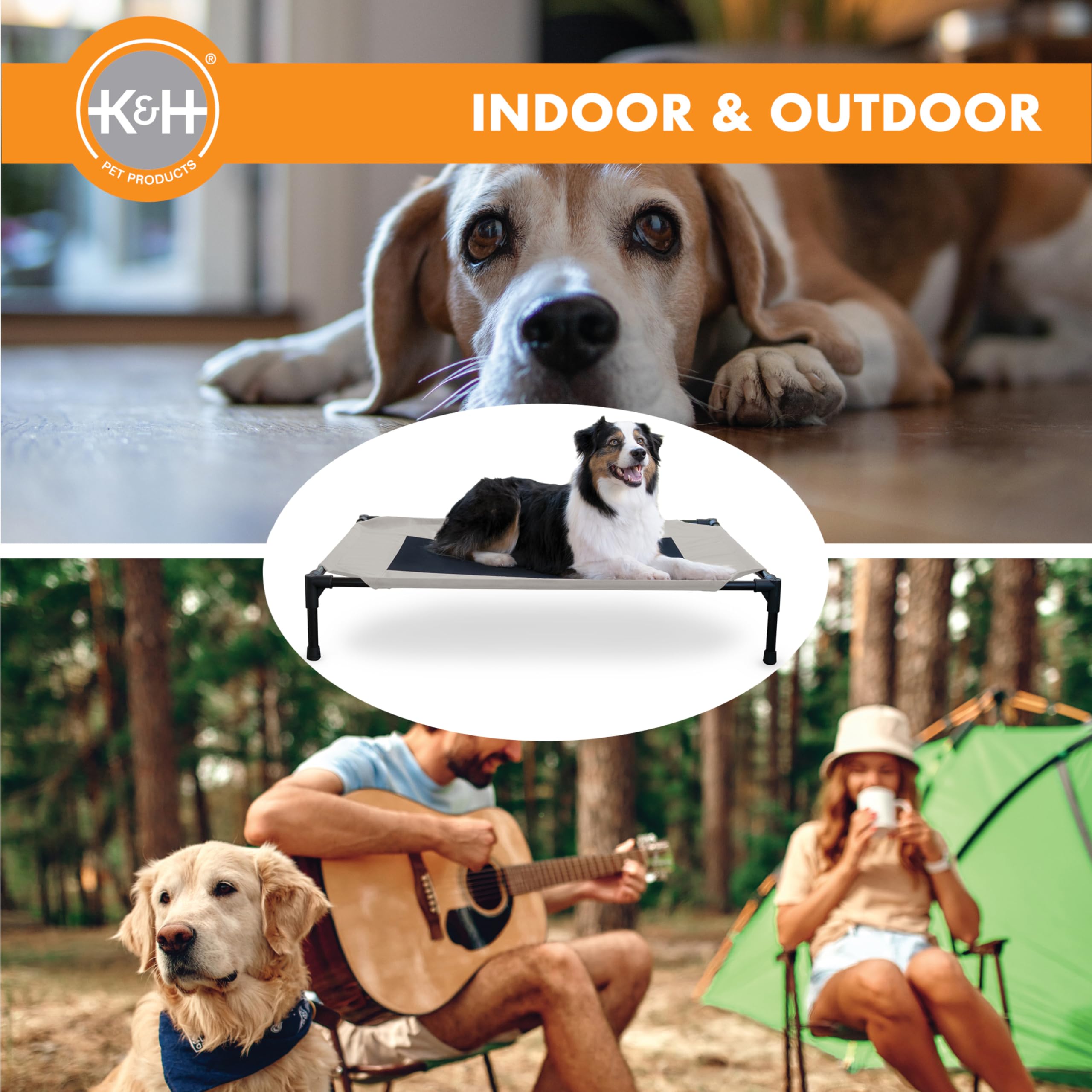 K&amp;H Pet Products slip-resistant feet protect floors in indoor use