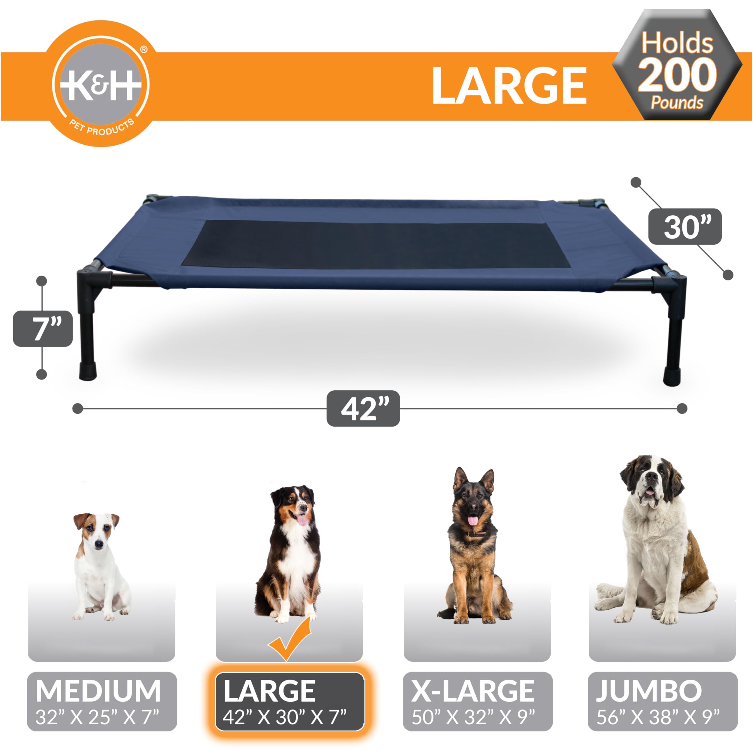 K&H washable mesh cover supports quick cleanups after outdoor use.