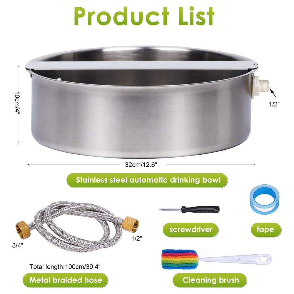 KHEARPSL auto-fill water feeder in action for pets