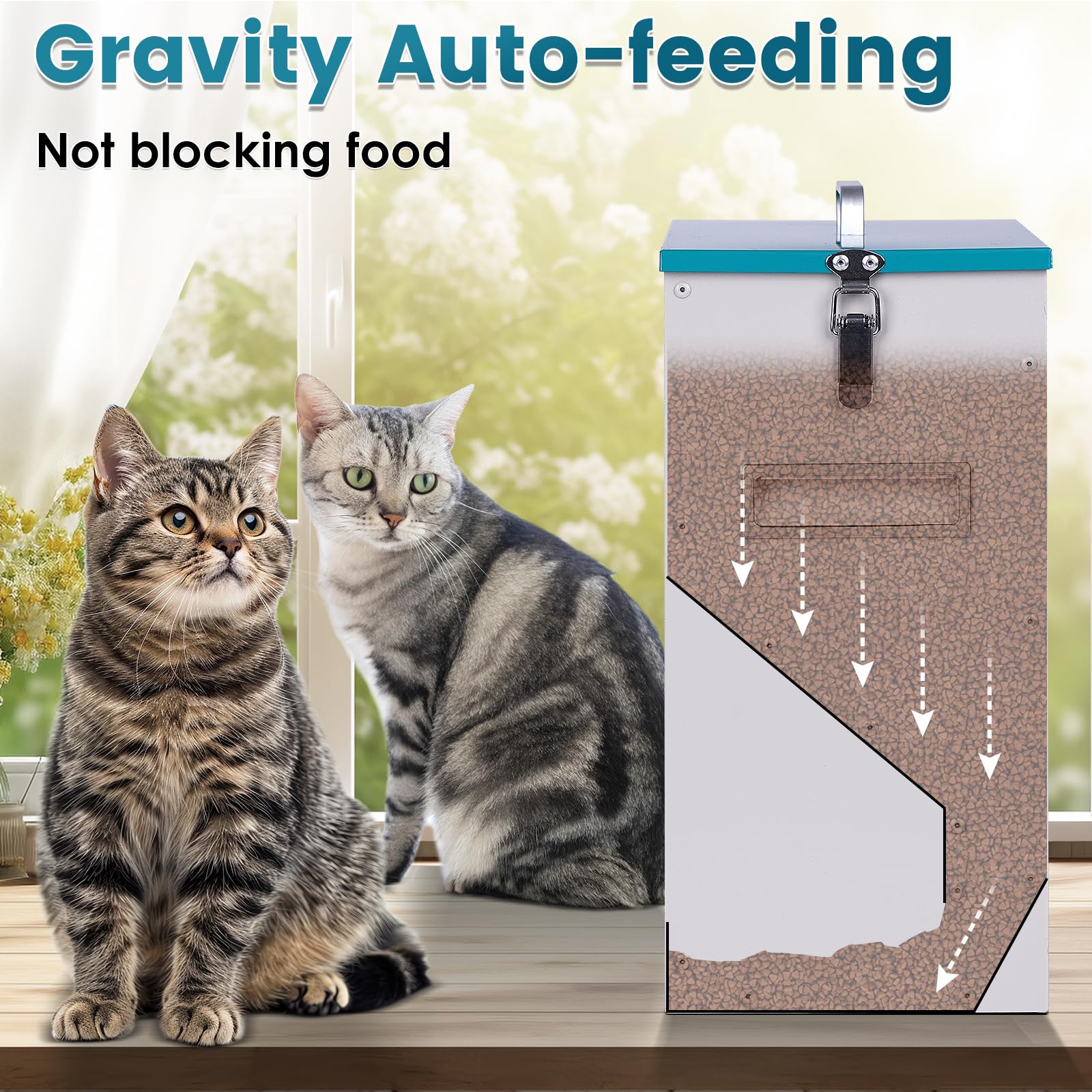 Large 10L capacity supports longer intervals between refills.