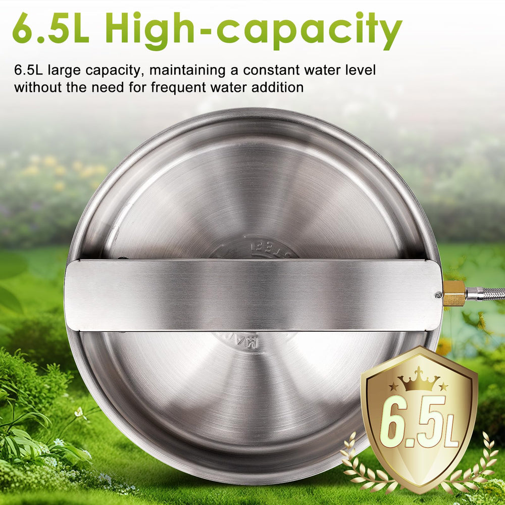 KHEARPSL stainless steel construction close-up showing durability
