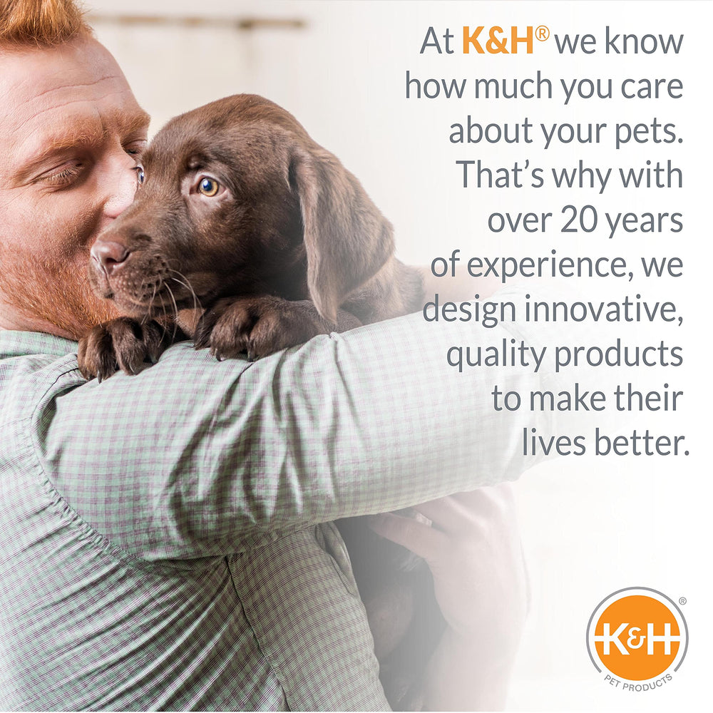 K&amp;H Coolin' bowl 96-ounce capacity for pets on the go