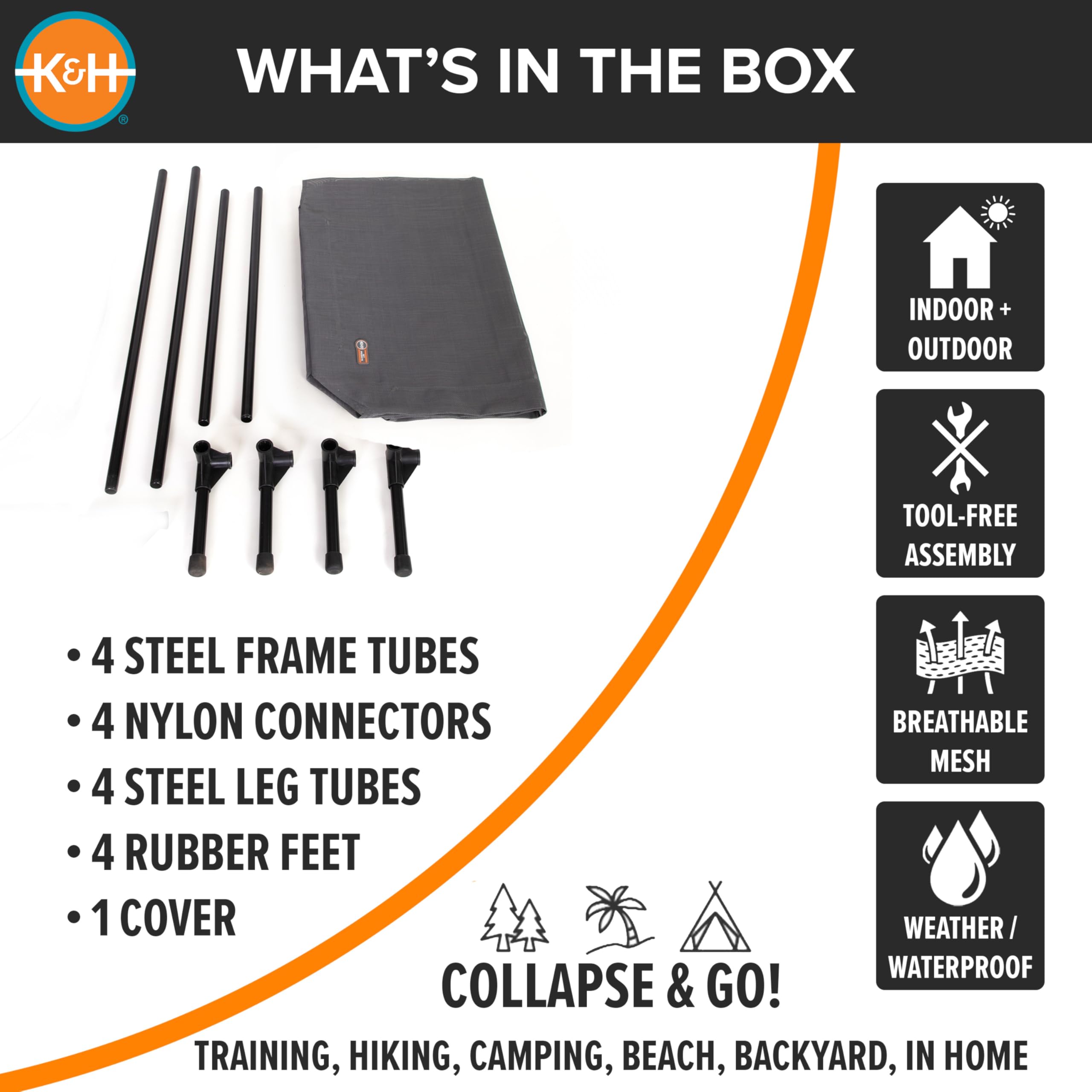 K&H large size fits big breeds like Labs and Shepherds