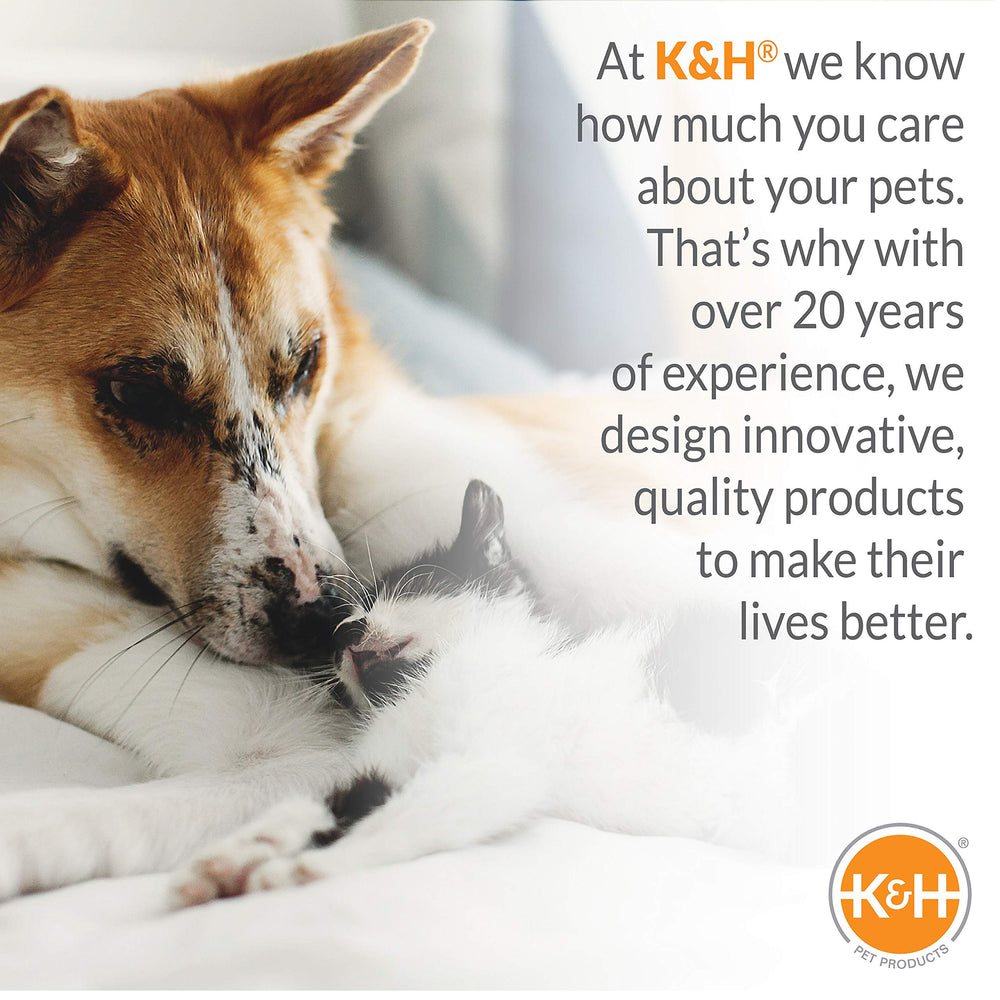 Designed by K&amp;H with over 20 years of pet product experience.