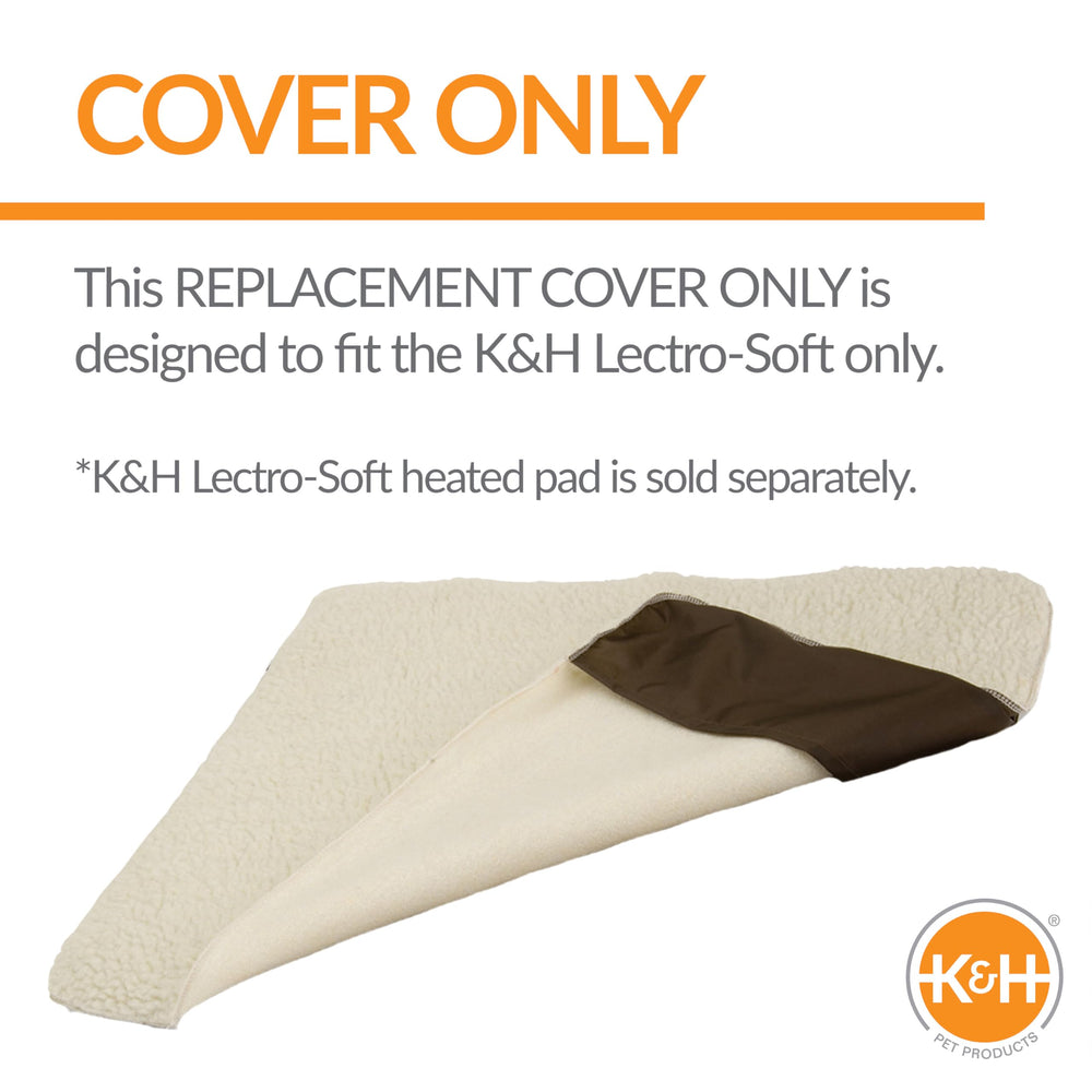 K&amp;H Lectro-Soft faux fleece detail adds plush softness for pet comfort.