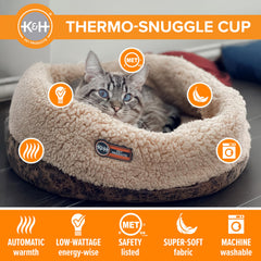Removable 4W heater exposed for easy warmth control in the cup bomber.