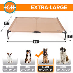 K&H removable cover is machine washable for easy cleaning