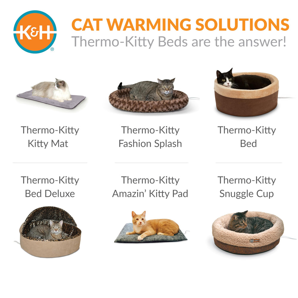 K&H Thermo Pet Cave collapsible design for compact storage