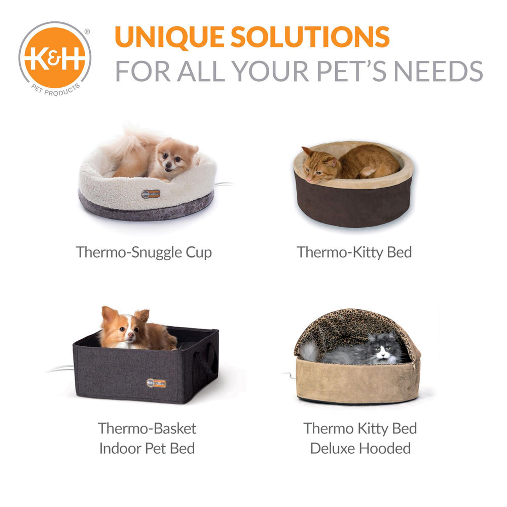 K&H Pet Products Thermo-Pet Cave ideal for large cats and small dogs
