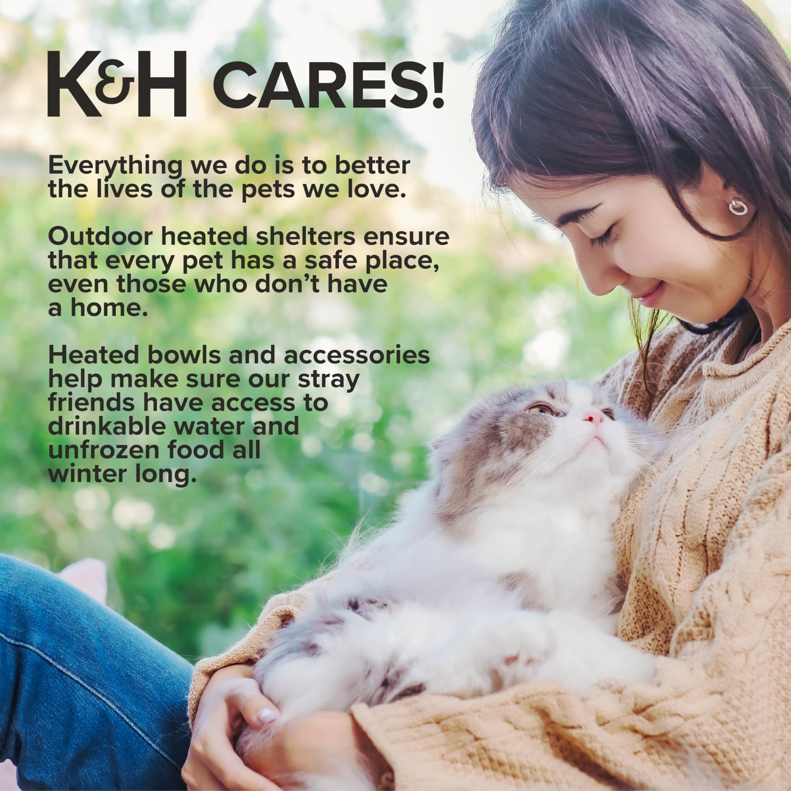 K&H Thermo Pet Cave machine washable exterior for easy care