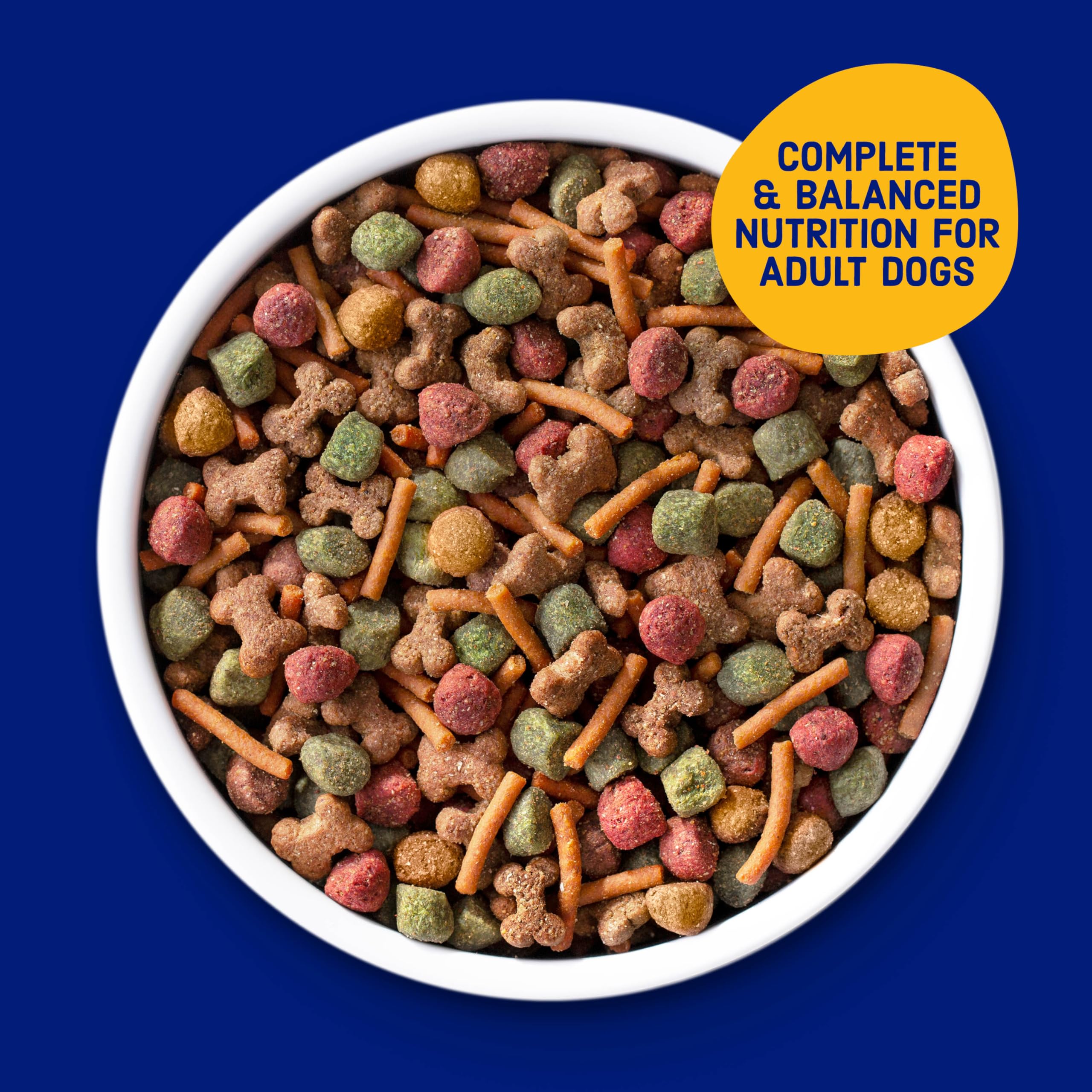 Kibbles 'n Bits Original beef and chicken flavors entice dogs during meals.