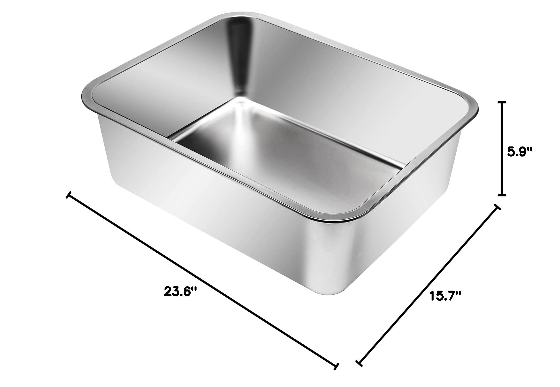 Kichwit odor-resistant stainless steel helps minimize lingering smells.