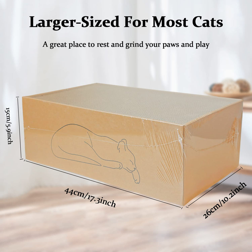 Kidding Pets scratch pad with 5 reversible pads extends playtime for your cat