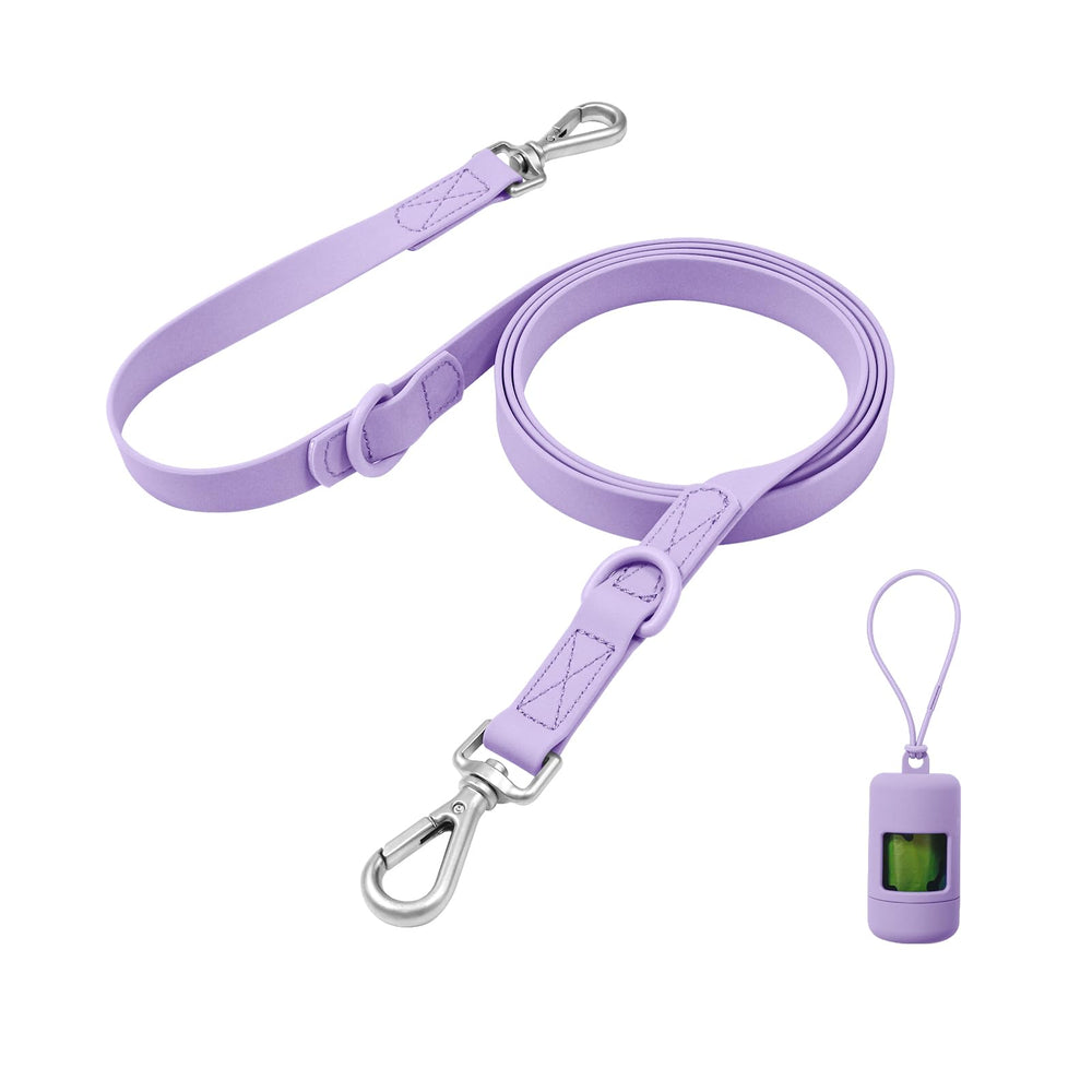 Kidding Pets Waterproof Dog Leash in use for all-weather walks, highlighting durability and grip