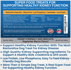 Kidney Restore packaging highlights travel-friendly 8oz bag.