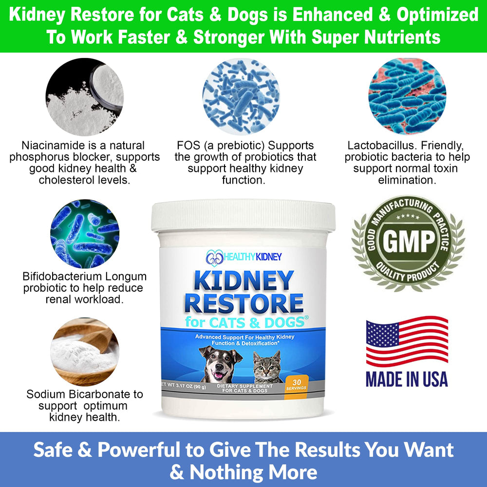 Kidney Restore cat meal mixing demonstrates convenient use for felines