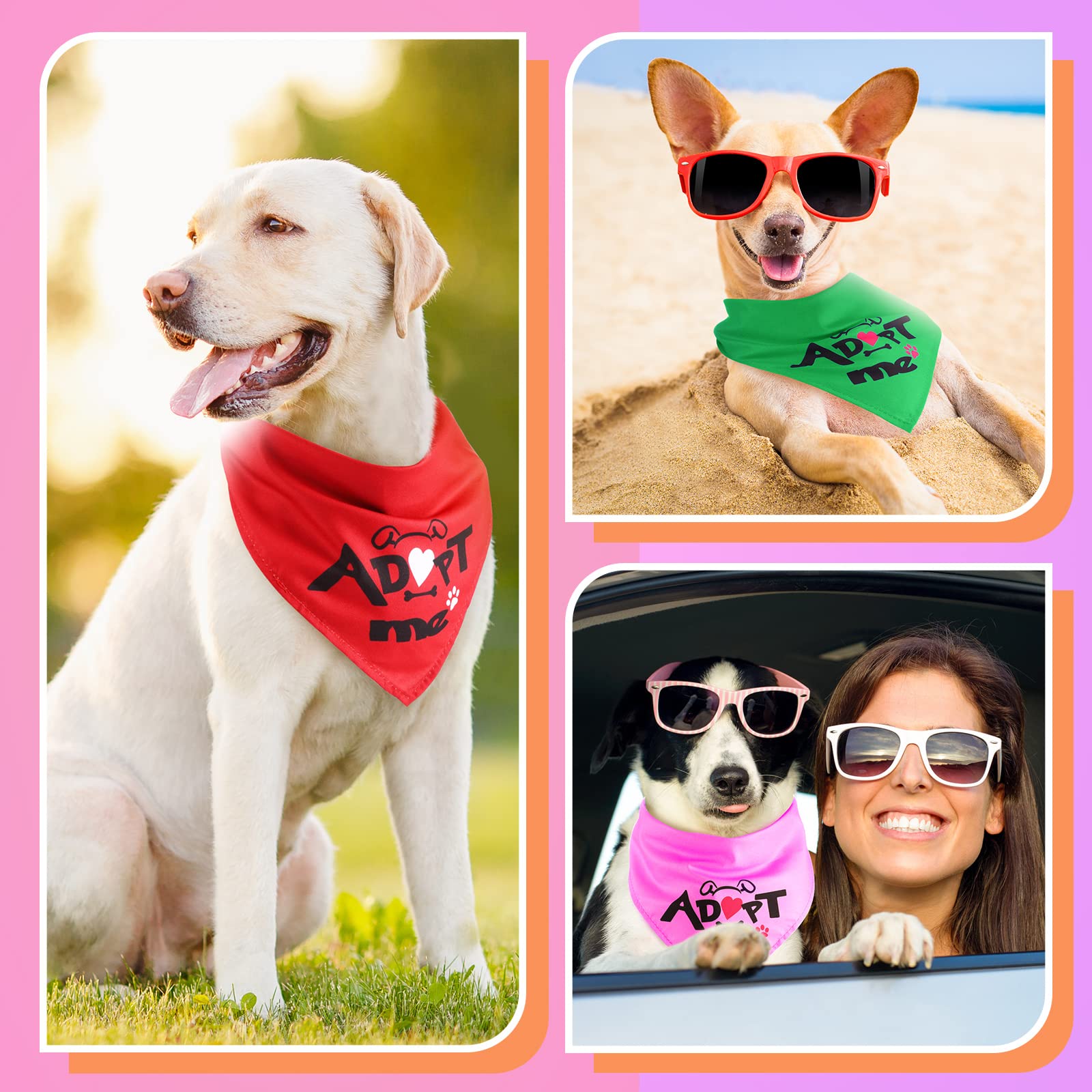 Kigeli foldable wash-and-go dog bandanas for travel