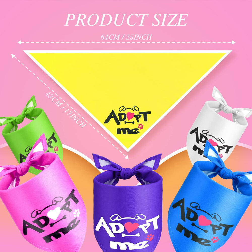Kigeli multi-color pet bandana for photos and festive occasions