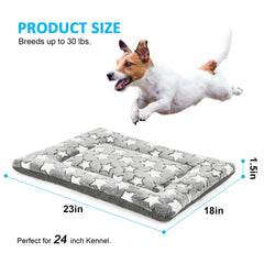 Kigmmro dog bed mat with reversible star surface for decorative resting