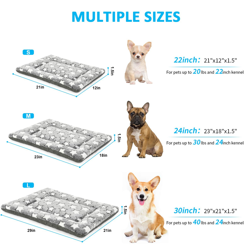 Kigmmro size 23x18x1.5 inch mat for small dogs up to 30 lbs