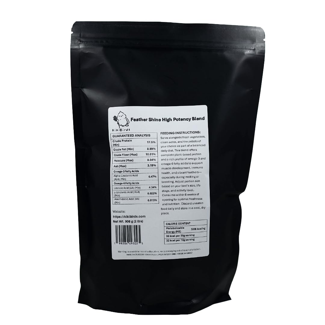 USA-made Feather Shine label reinforcing domestic production quality