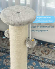 Kilodor sturdy base provides stable scratching sessions indoors.