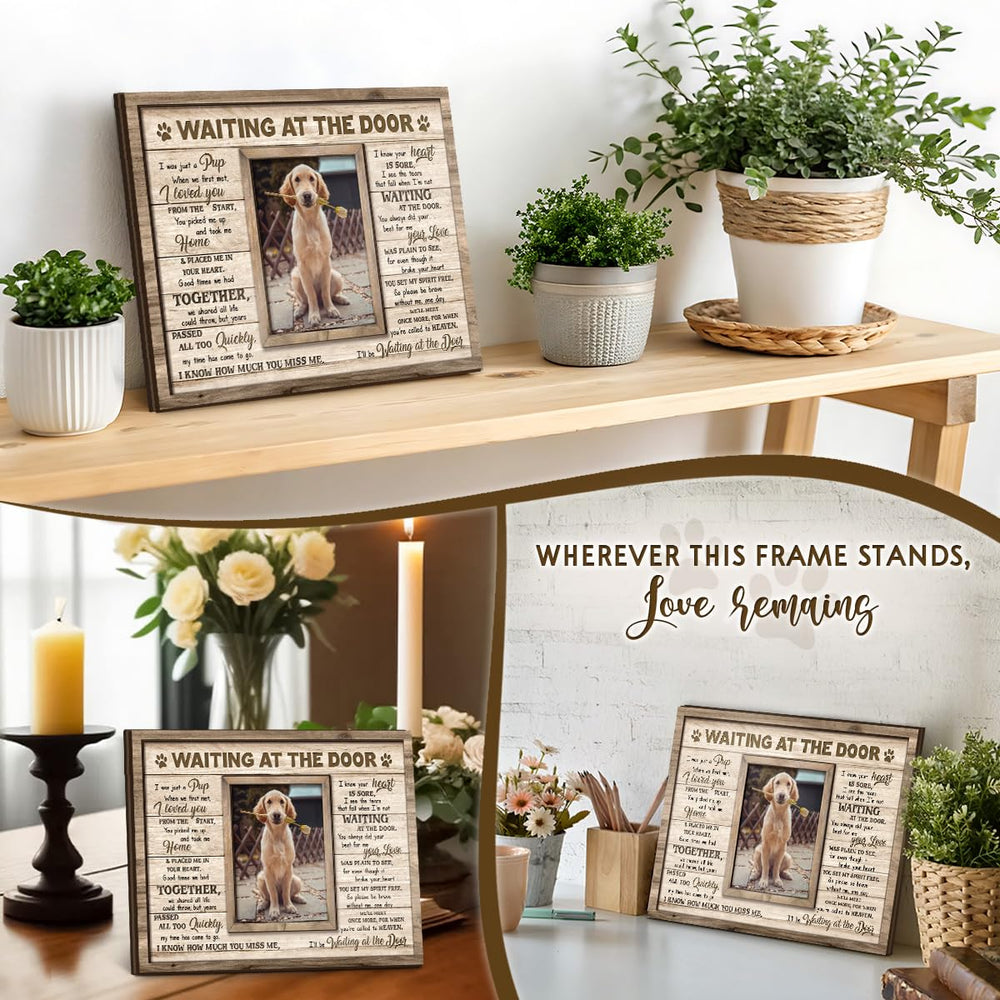 Kilyhome memorial frame on mantel for daily remembrance