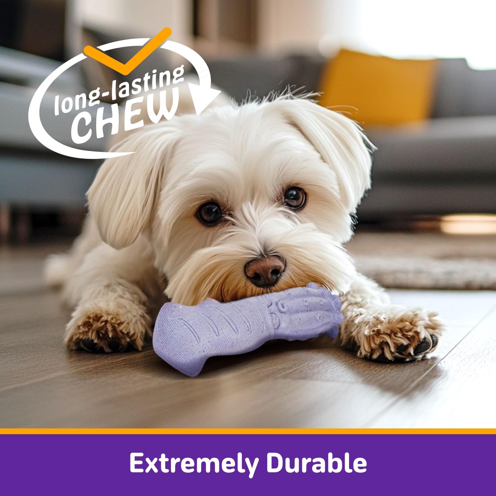 Kimee aggressive-chewers durable toy to reduce boredom