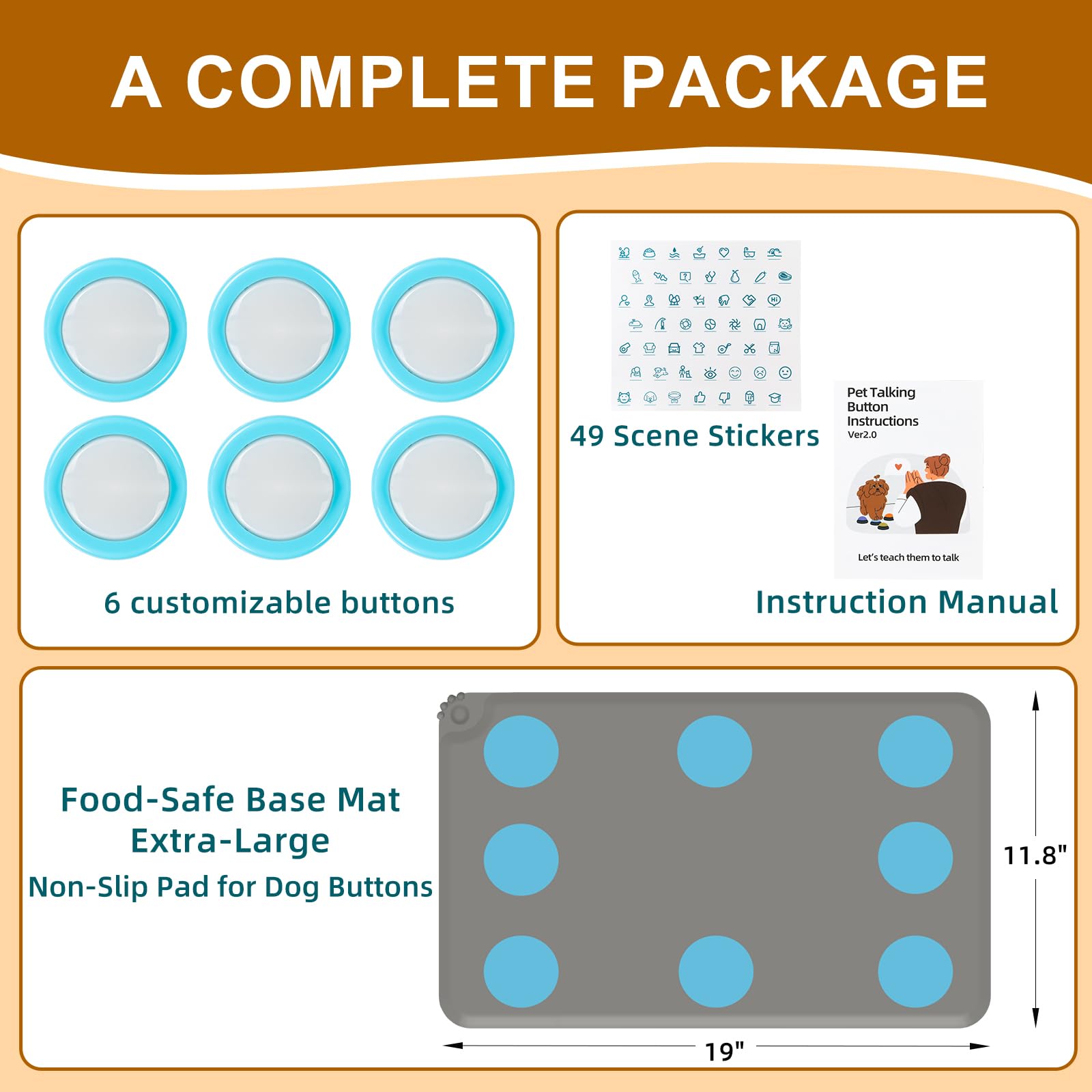 KIMPOK 6-pack with charging cable ready for daily training.