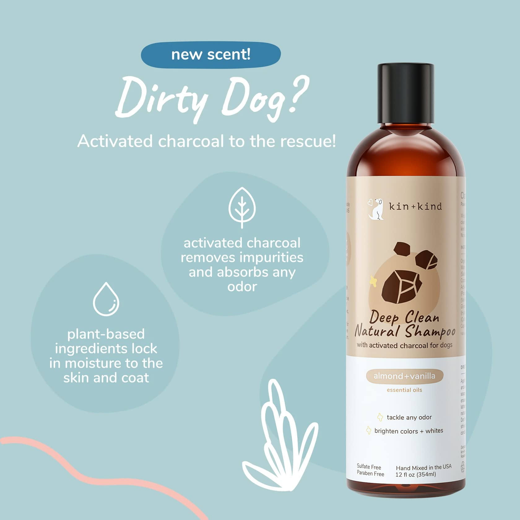 Kin+Kind ingredients list confirms plant-based cleaners, no mystery additives
