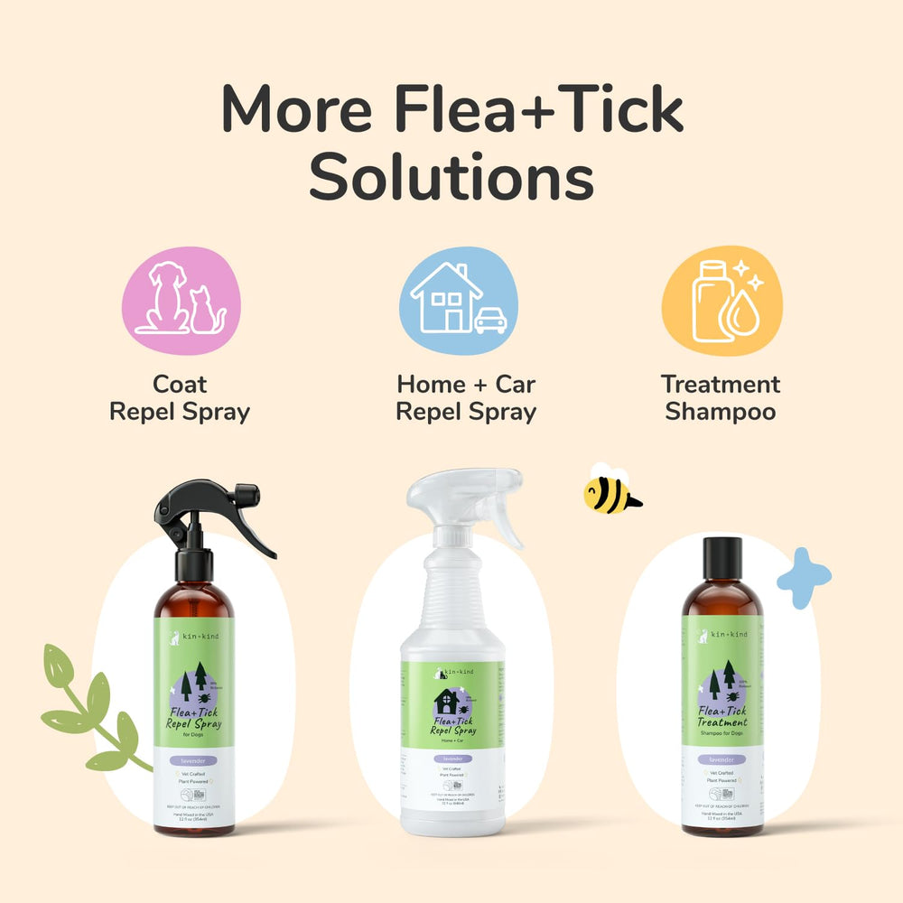 Kin+Kind natural ingredients label highlights plant-based protection.
