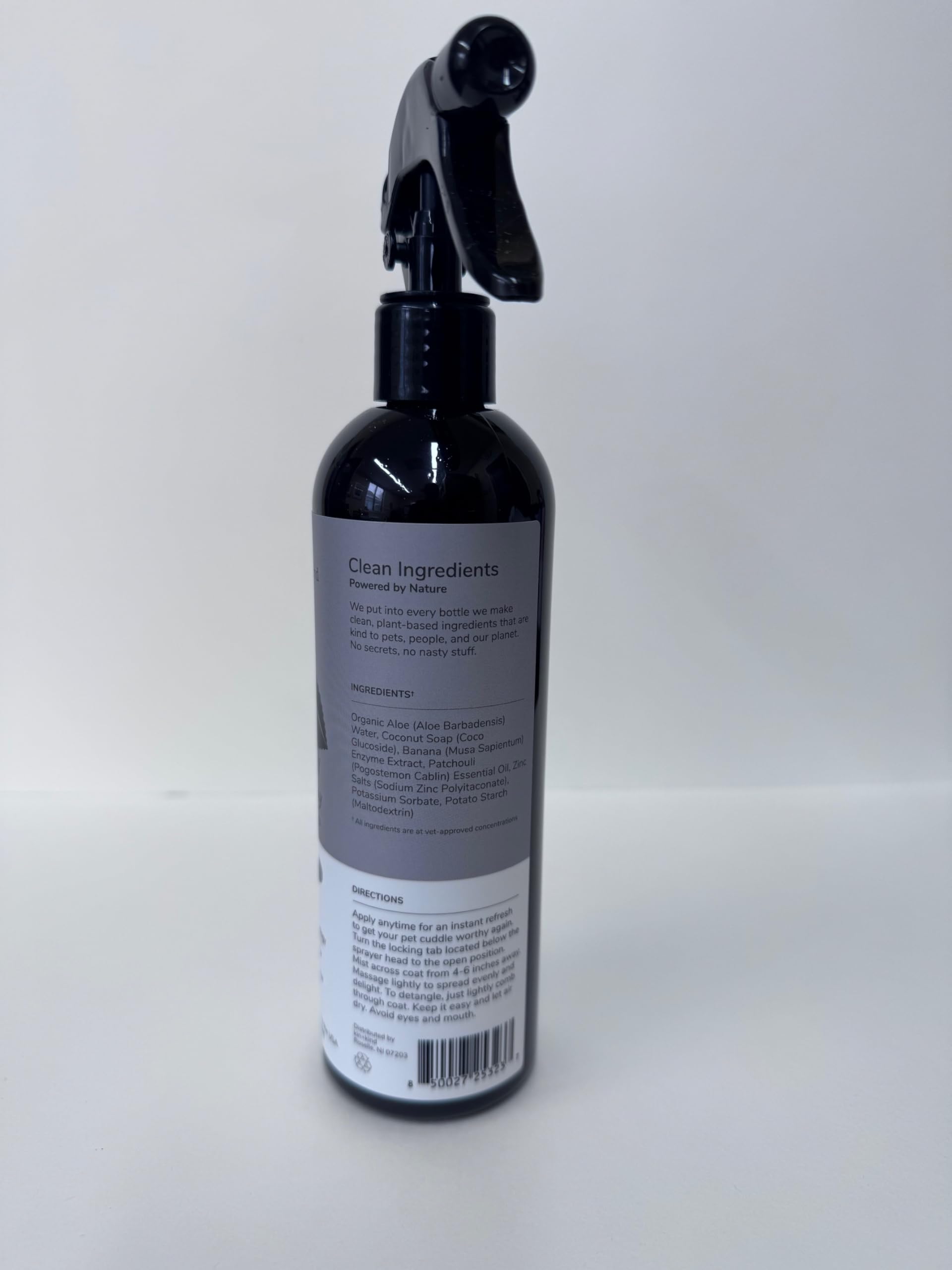 kin+kind plant-based oils logo highlight for pet-safe odor control