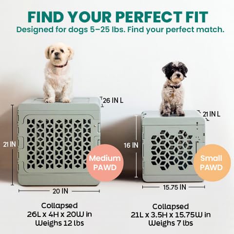KindTail PAWD nesting space suitable for dogs up to 12 lbs.
