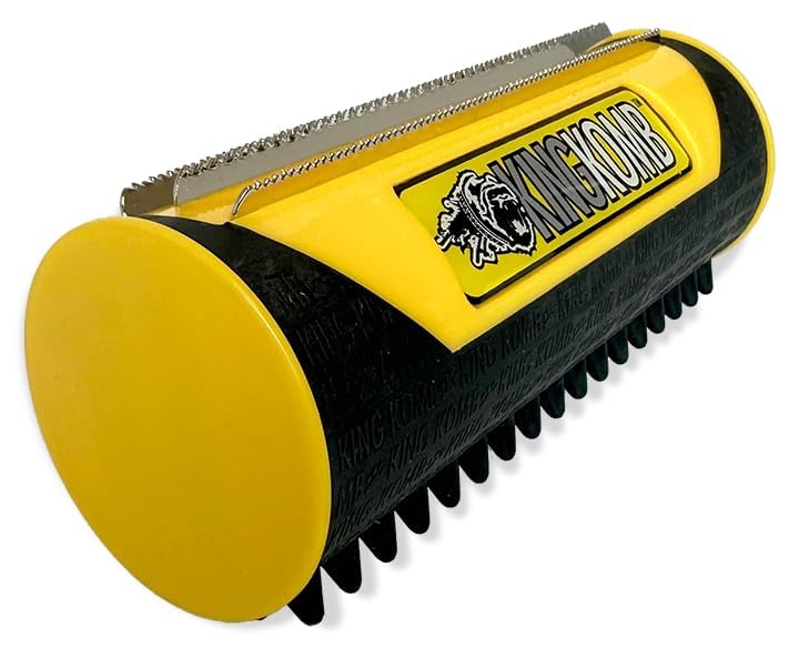 King Kanine deshedding brush made from durable materials for longevity