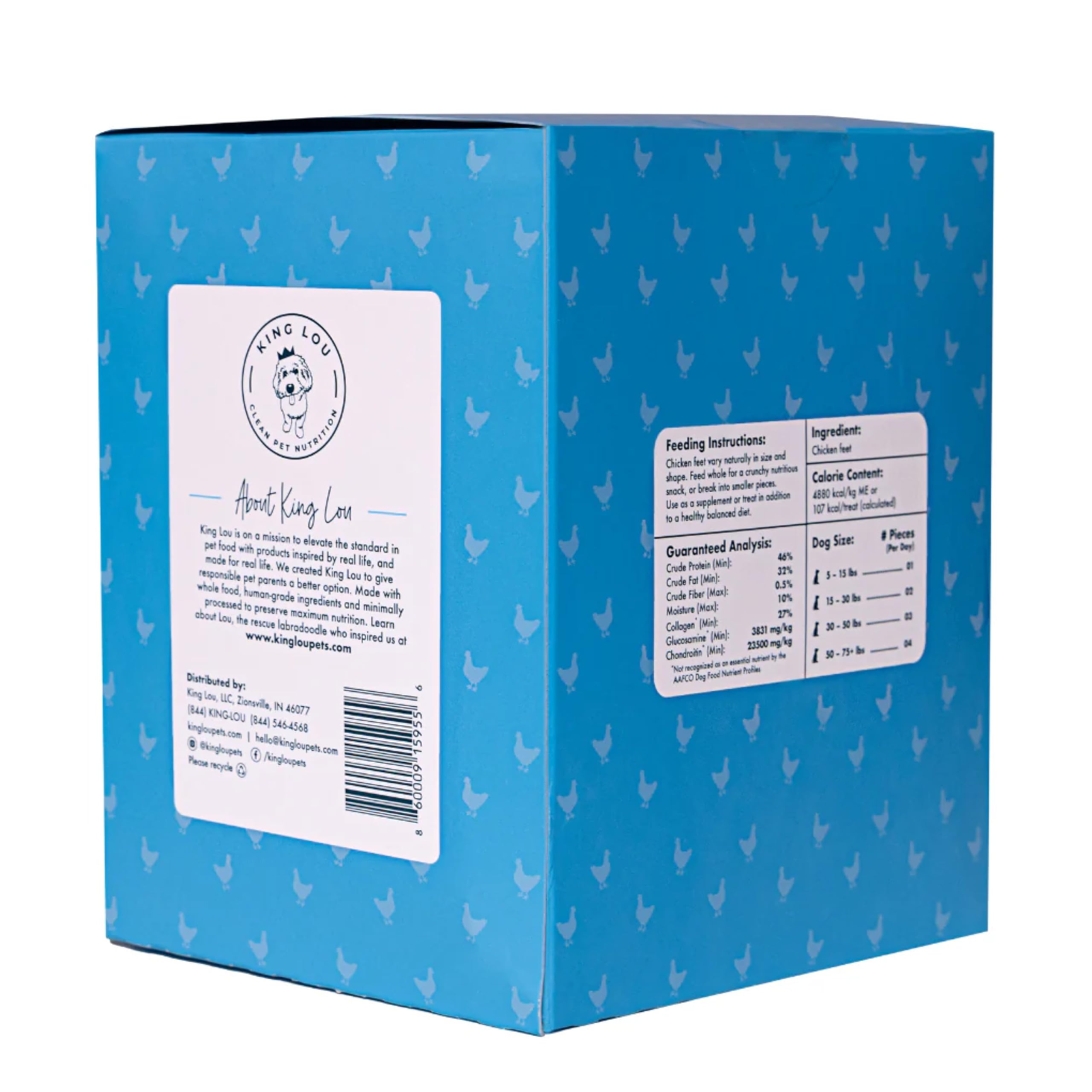 King Lou Pets eco-conscious packaging emphasizes responsible sourcing