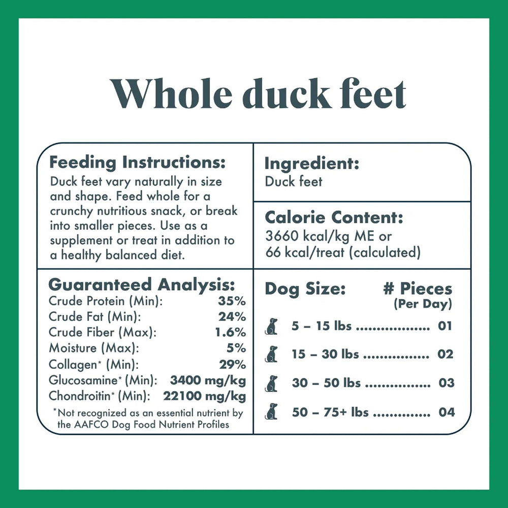 King Lou small-batch handcrafted duck feet in packaging.