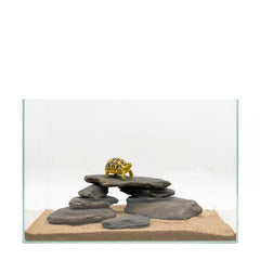 KingRUI slate rocks with mixed sizes create versatile caves and platforms