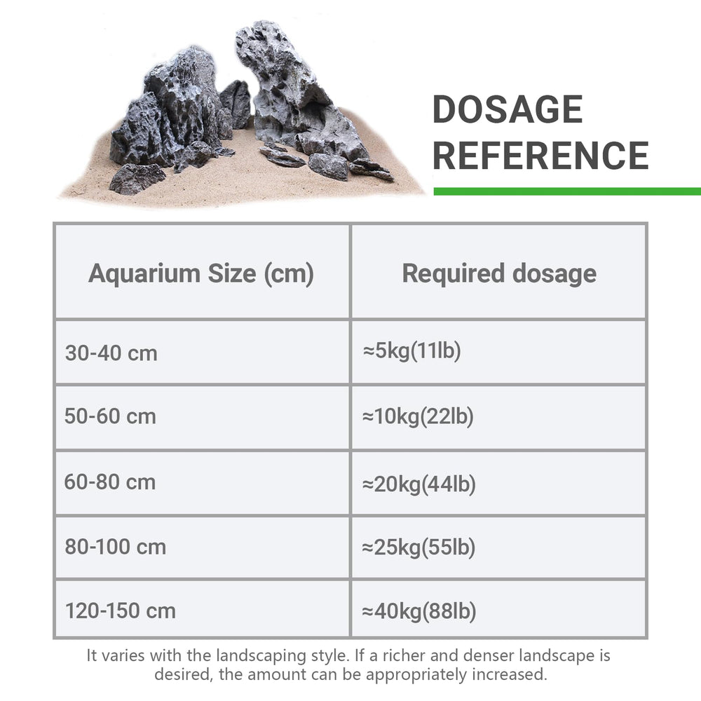KINGRUI rocks complement bonsai terrarium displays