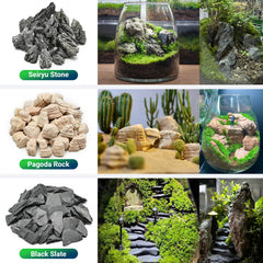 KINGRUI dragon stones are aquarium-safe and pH-neutral for freshwater setups.