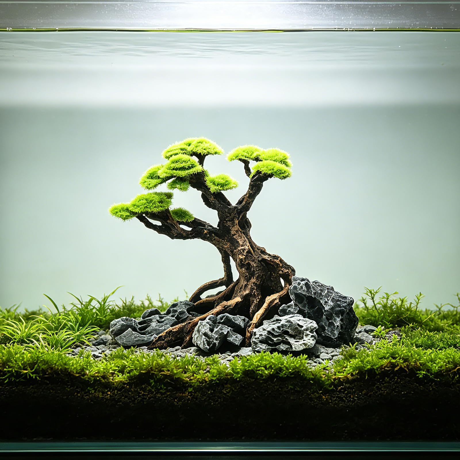 KINGRUI low-maintenance centerpiece for aquariums and display setups.