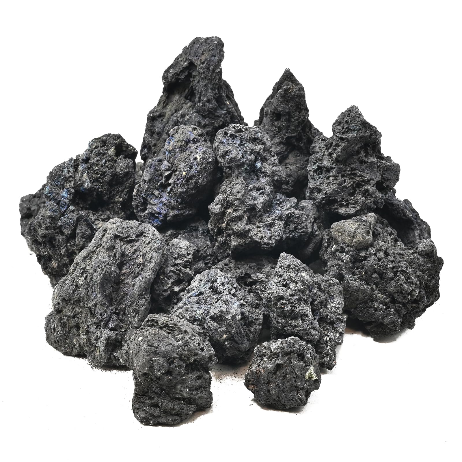 KINGRUI lava rock 1-2.5 inch for miniatures adds natural texture to small landscapes