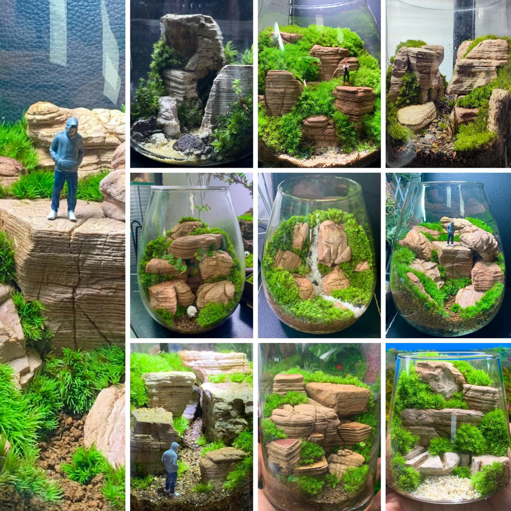 KINGRUI Pagoda Rocks easy arrangement supports creative scapes and bonsai-inspired layouts.