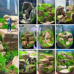 KINGRUI Pagoda Rocks easy arrangement supports creative scapes and bonsai-inspired layouts.