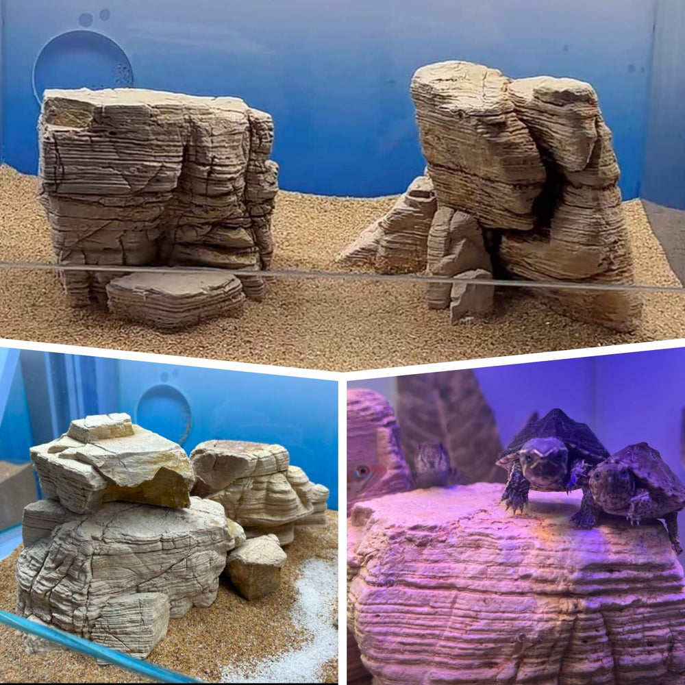 KINGRUI Pagoda Rocks natural variations add charm to aquascapes and landscaping.