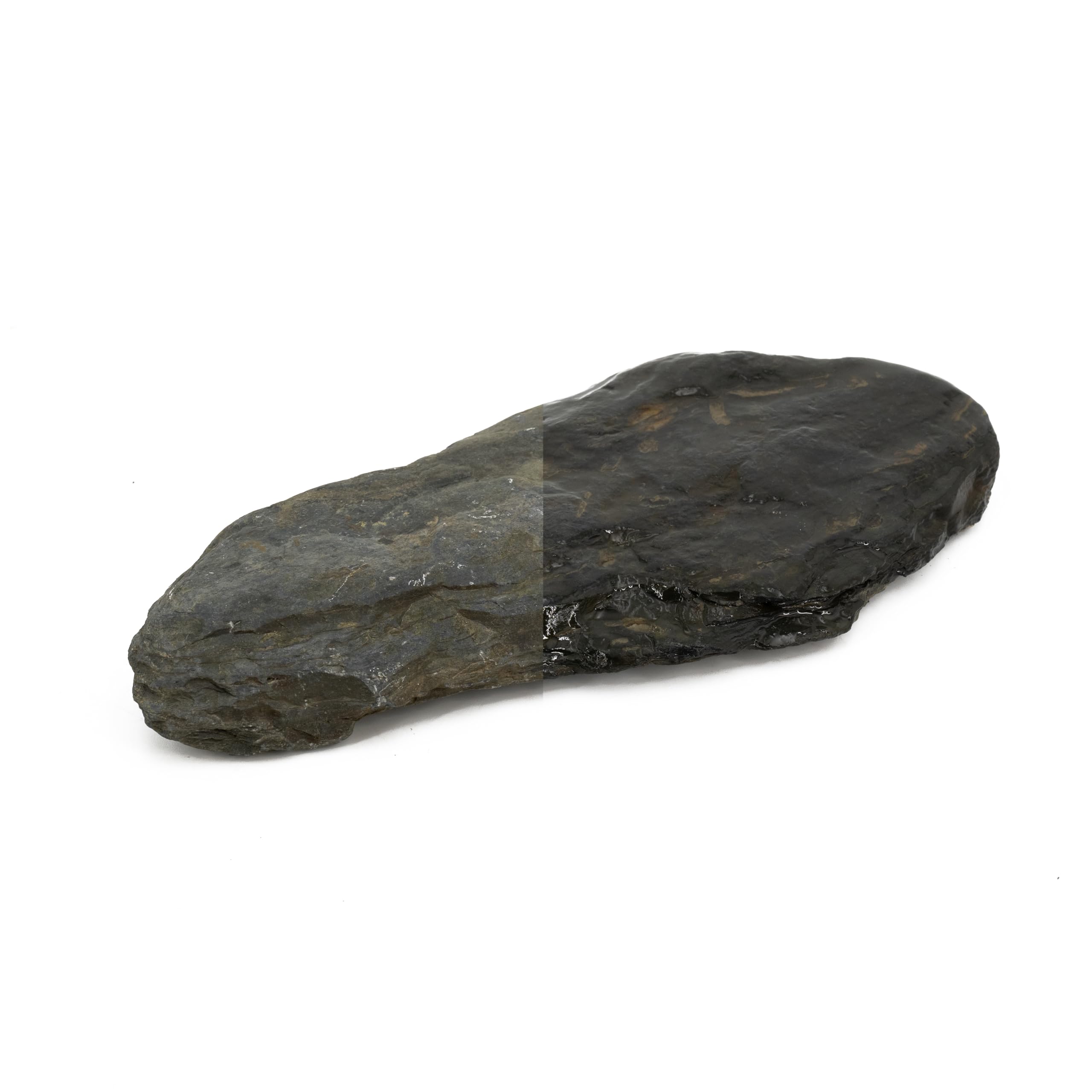 KingRUI slate rocks create climbing surfaces in paludariums and terrariums