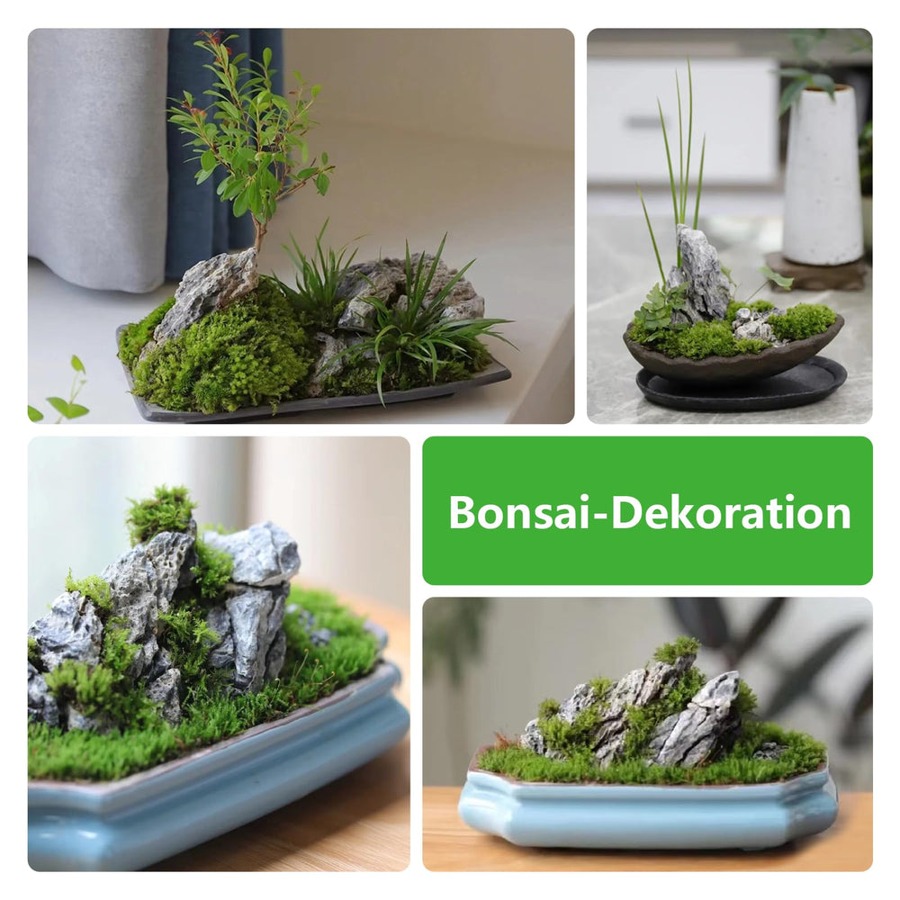 KINGRUI rocks stacked form a natural hillside aquascape