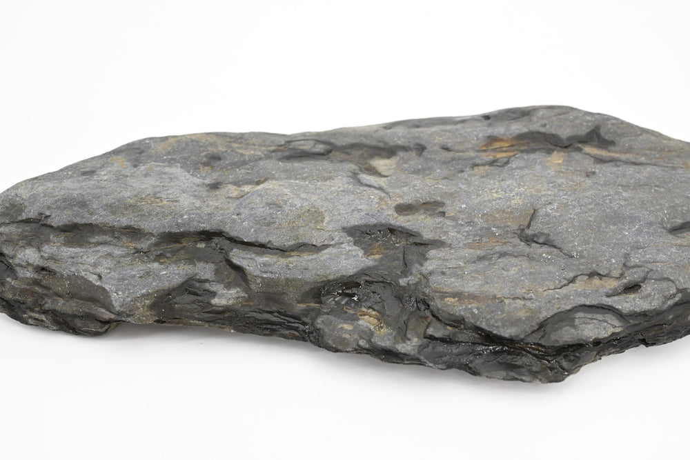 KingRUI natural slate rocks add safe hiding and grazing areas for shrimp