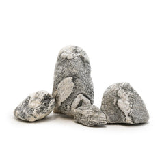 KINGRUI silver Seiryu rock with white veins enhances aquarium hardscape realism.