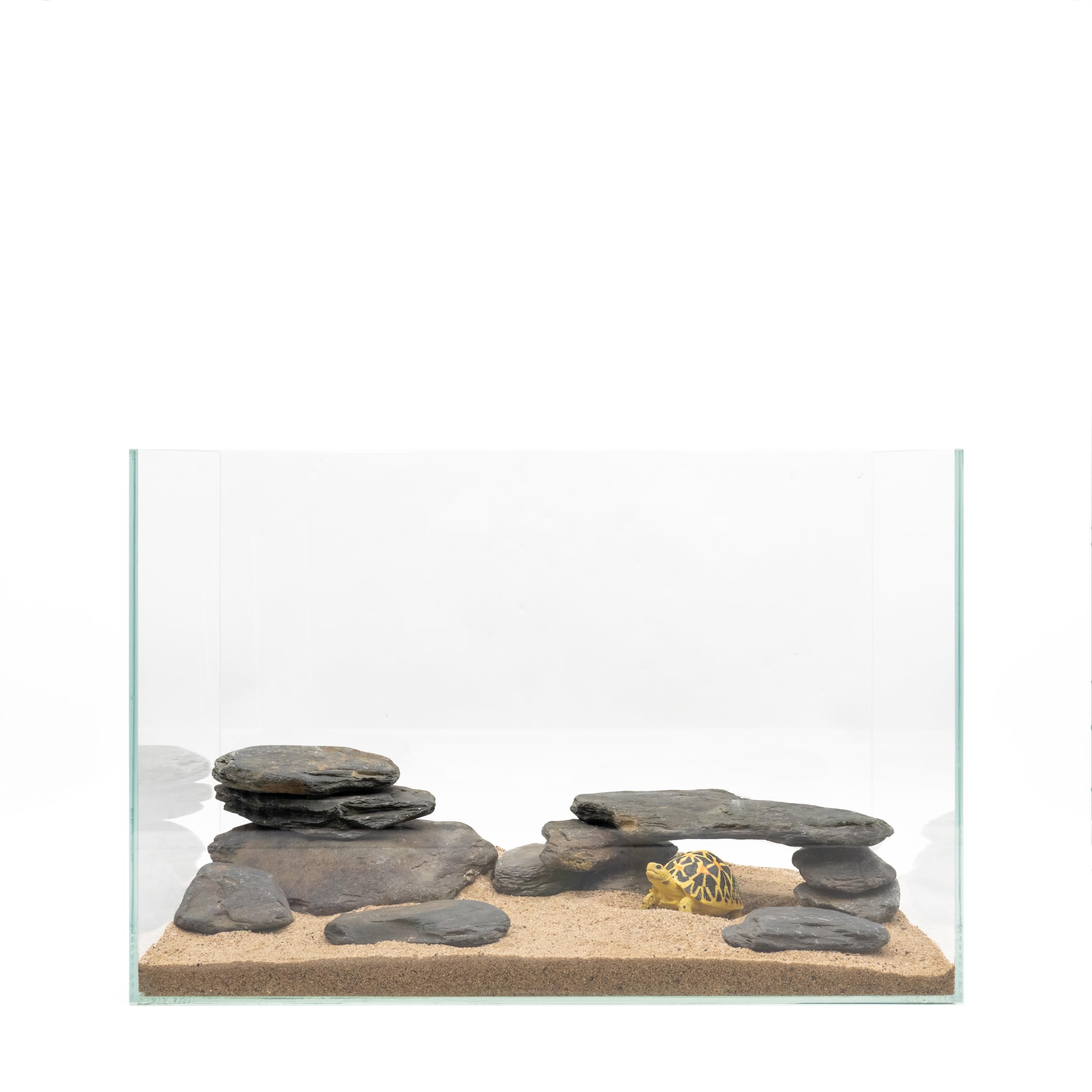 KingRUI slate rocks are PH-neutral and safe for aquatic life