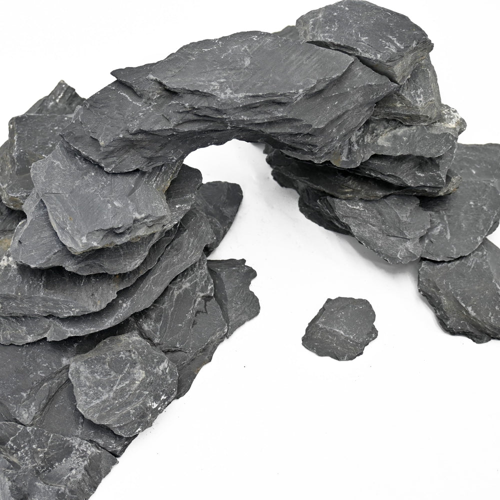 Kingrui slate stone accents for terrariums add subtle, earthy texture.